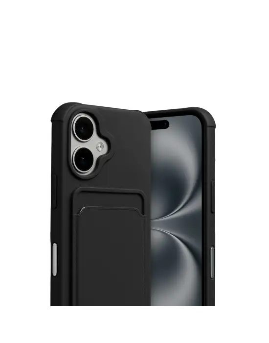 Apple İphone 17 Kelvin Kartvizitli Silikon - Siyah