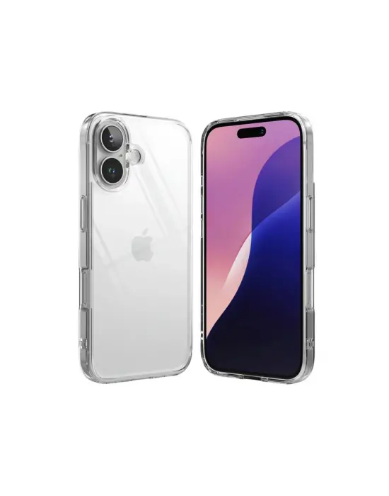 Apple İphone 17 Lüx Şeffaf Silikon - Şeffaf