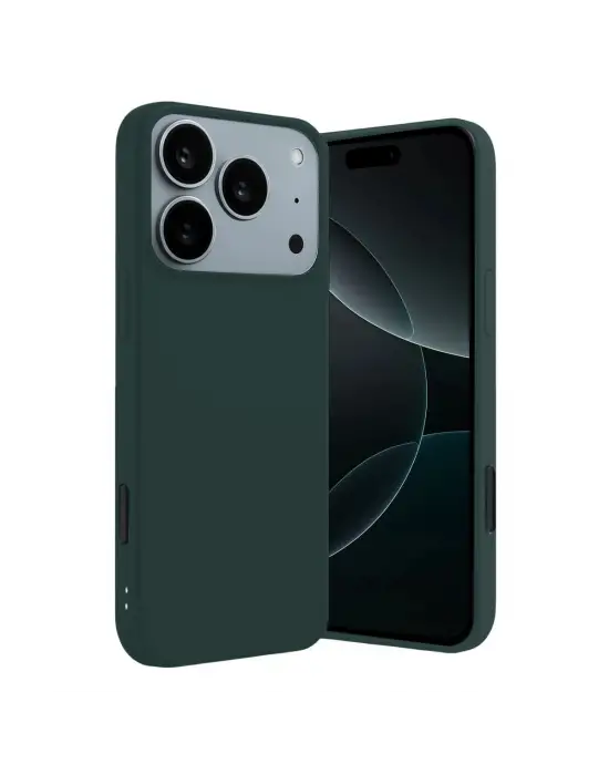 Apple İphone 17 Pro First Silikon - Koyu Yeşil
