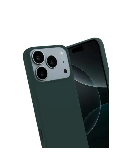 Apple İphone 17 Pro First Silikon - Koyu Yeşil