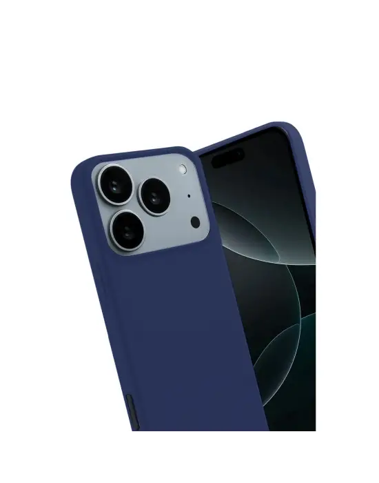Apple İphone 17 Pro First Silikon - Lacivert