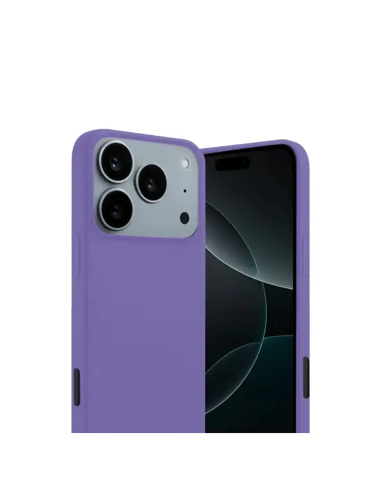 Apple İphone 17 Pro First Silikon - Lila