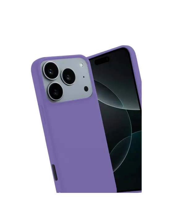 Apple İphone 17 Pro First Silikon - Lila