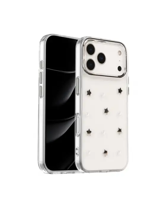 Apple İphone 17 Pro Fiyonk Desenli Kapak - Desen 7