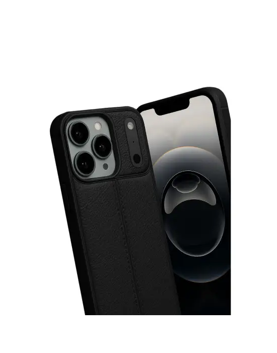 Apple İphone 17 Pro Max Auto Focus Kapak - Siyah