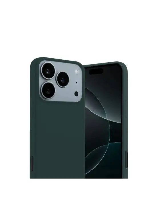 Apple İphone 17 Pro Max First Silikon - Koyu Yeşil