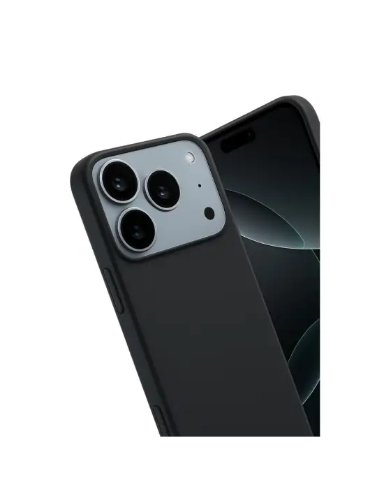 Apple İphone 17 Pro Max First Silikon - Siyah