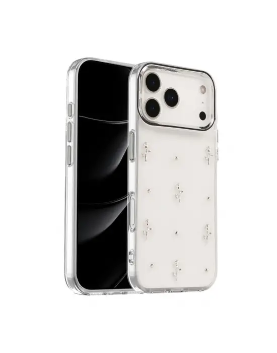 Apple İphone 17 Pro Max Fiyonk Desenli Kapak - Desen 4