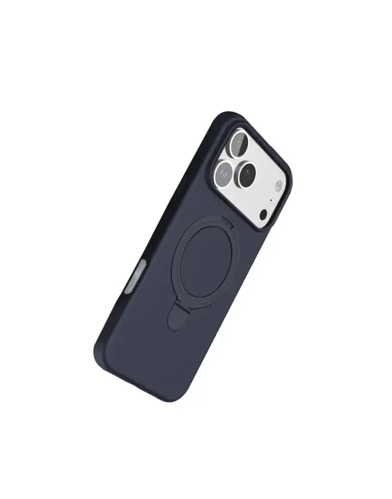 Apple İphone 17 Pro Max Regal Magsafe Standlı Kapak - Lacivert