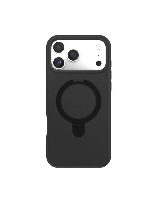 Apple İphone 17 Pro Max Regal Magsafe Standlı Kapak - Siyah