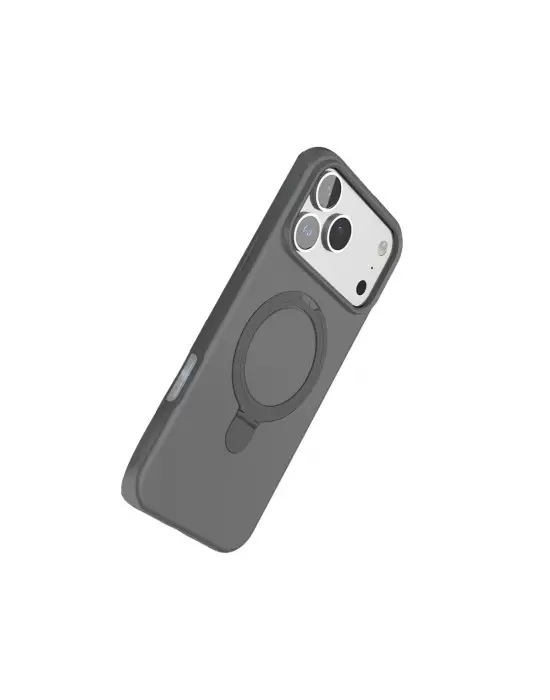Apple İphone 17 Pro Max Regal Magsafe Standlı Kapak - Titan Gri