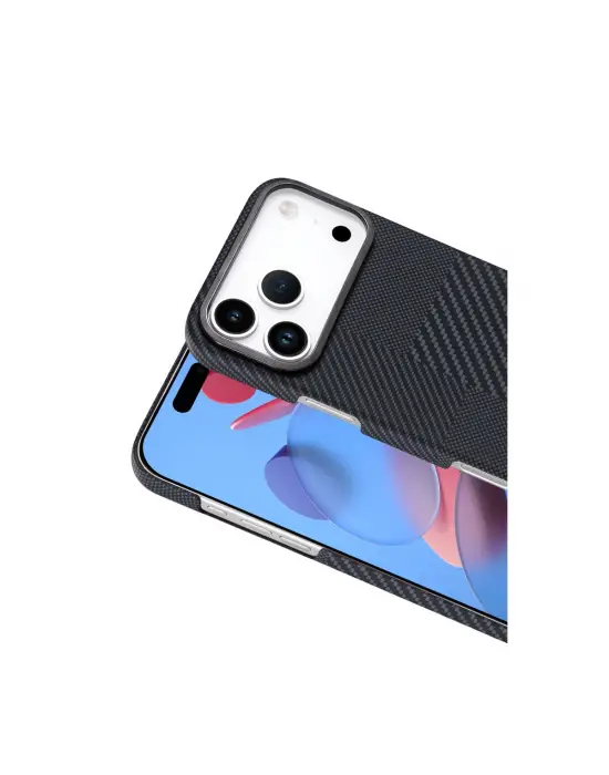 Apple İphone 17 Pro Max Vega Magsafe Kapak - Siyah