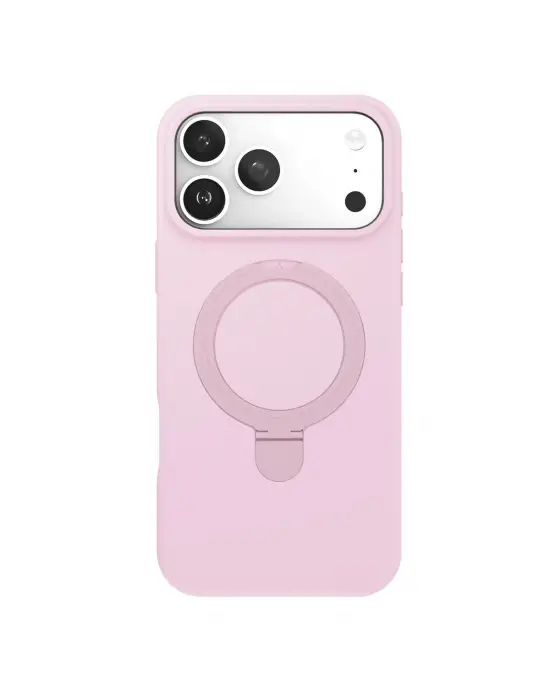 Apple İphone 17 Pro Regal Magsafe Standlı Kapak - Açık Pembe