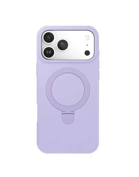 Apple İphone 17 Pro Regal Magsafe Standlı Kapak - Lila