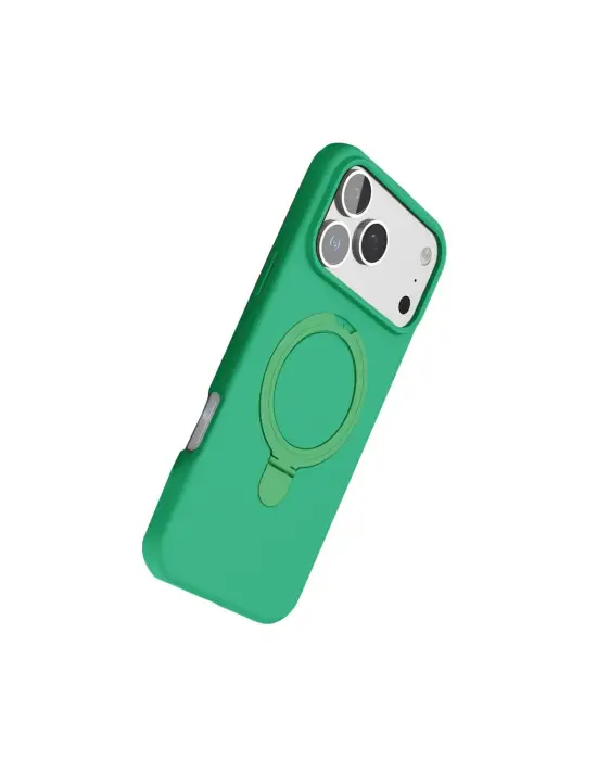 Apple İphone 17 Pro Regal Magsafe Standlı Kapak - Yeşil