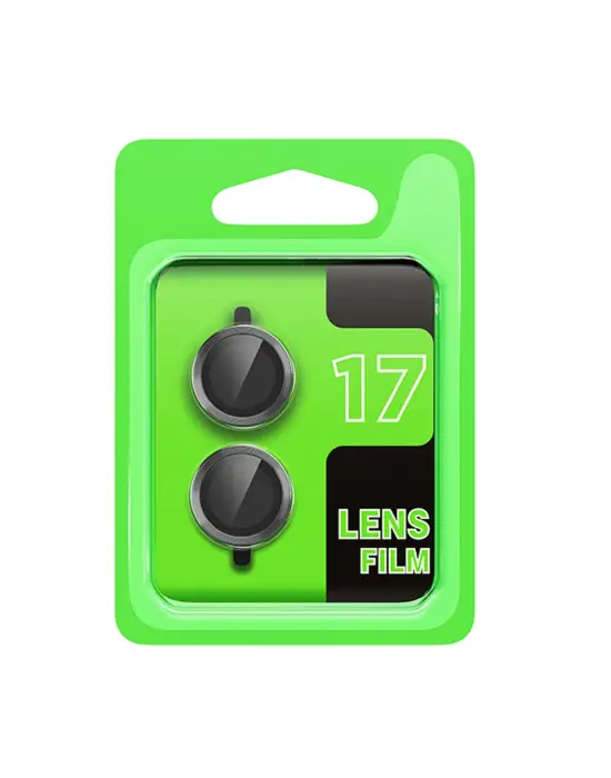 Apple İphone 17 Raze Metal Kamera Lens - Gri
