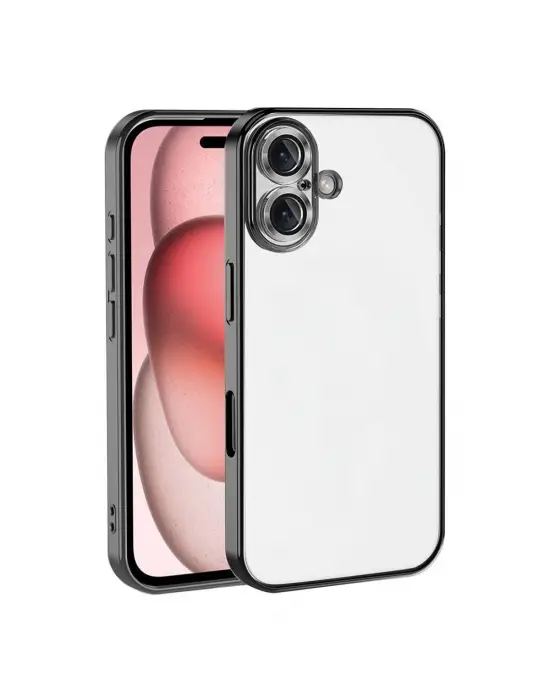 Apple İphone 17 Razer Lensli Silikon - Siyah