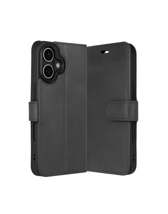 Apple İphone 17 Trend S Plus Kapaklı Kılıf - Siyah