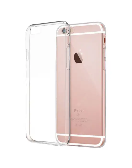 Apple İphone 6 Kılıf Lüx Şeffaf Silikon