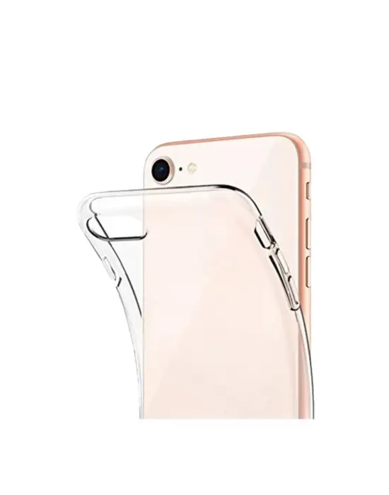 Apple İphone 7 Kılıf Lüx Şeffaf Silikon