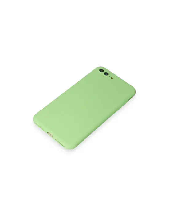 Apple İphone 7 Plus Kılıf First Silikon - Açık Yeşil
