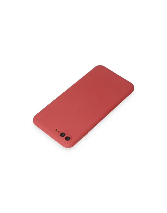 Apple İphone 7 Plus Kılıf First Silikon - Kiremit