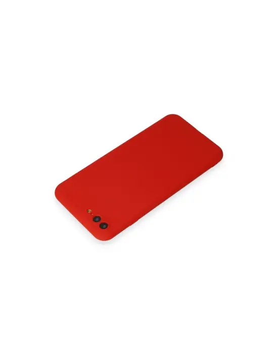 Apple İphone 7 Plus Kılıf First Silikon - Kırmızı