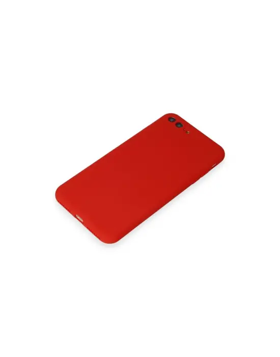 Apple İphone 7 Plus Kılıf First Silikon - Kırmızı