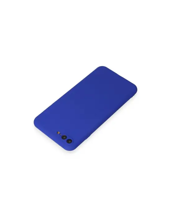 Apple İphone 7 Plus Kılıf First Silikon - Koyu Mavi