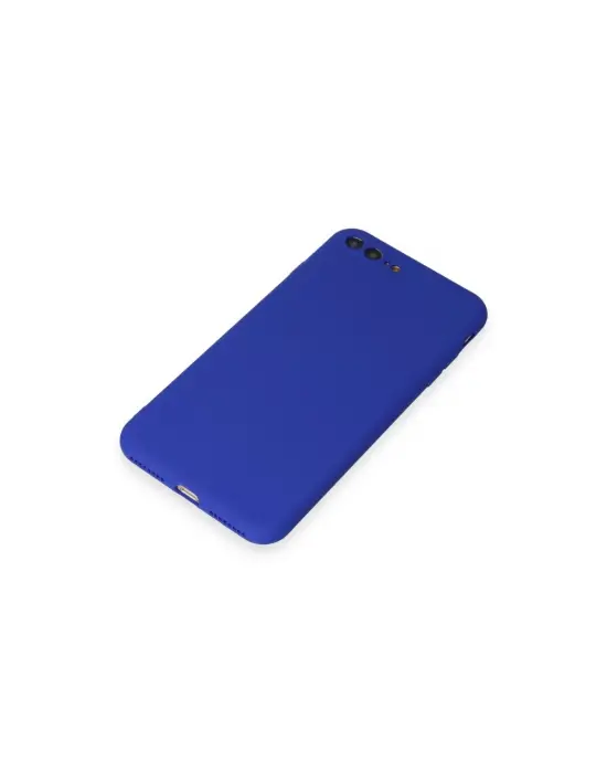 Apple İphone 7 Plus Kılıf First Silikon - Koyu Mavi