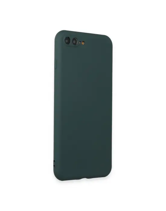 Apple İphone 7 Plus Kılıf First Silikon - Koyu Yeşil