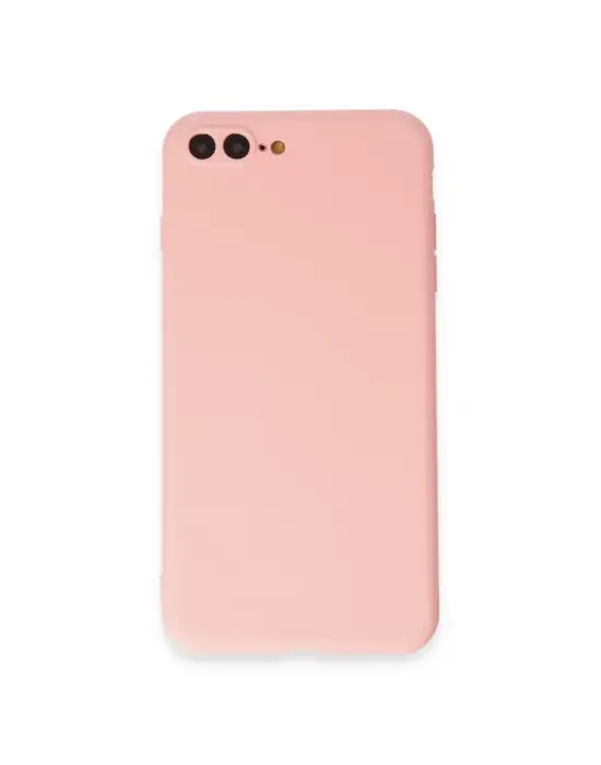 Apple İphone 7 Plus Kılıf First Silikon - Pudra