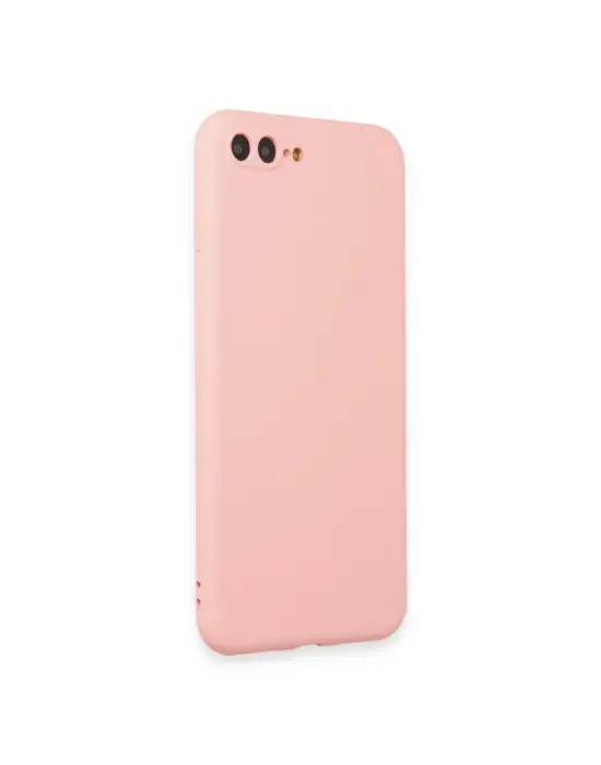 Apple İphone 7 Plus Kılıf First Silikon - Pudra