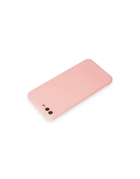 Apple İphone 7 Plus Kılıf First Silikon - Pudra