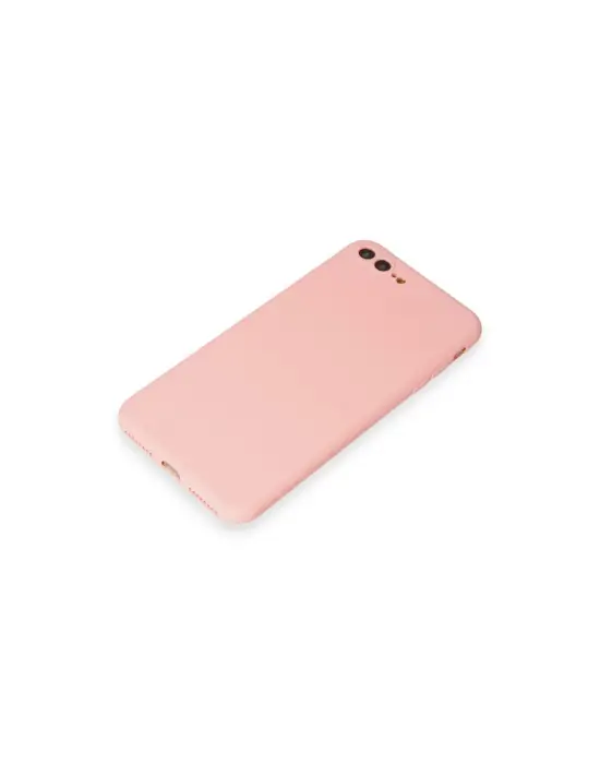 Apple İphone 7 Plus Kılıf First Silikon - Pudra