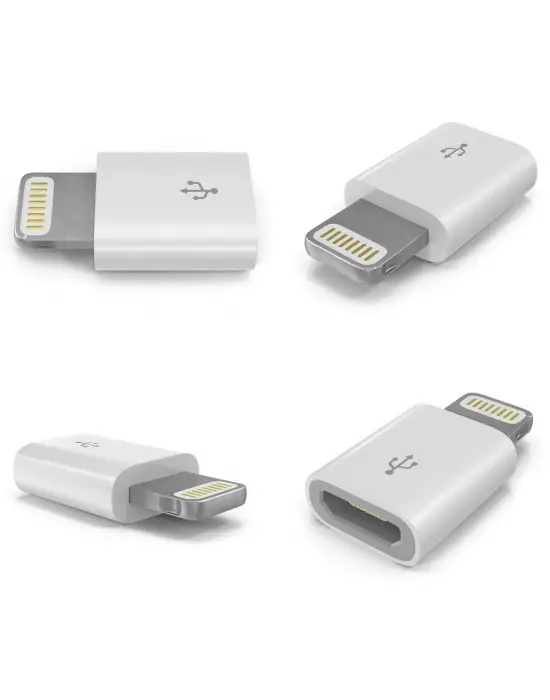 Apple iPhone / iPad Micro Usb Dönüştürücü Adaptör OTG Aparat