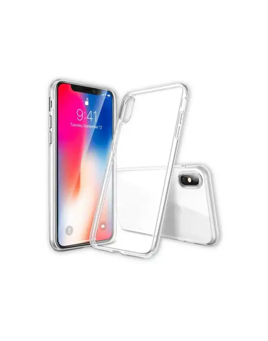 Apple İphone X Kılıf Lüx Şeffaf Silikon