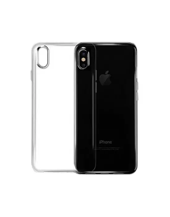 Apple İphone X Kılıf Lüx Şeffaf Silikon