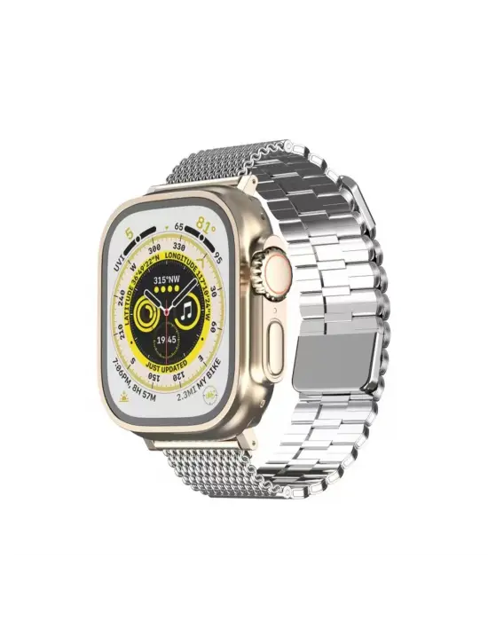 Apple Watch 38mm Ascend Metal Kordon (saat Değildir) - Gümüş