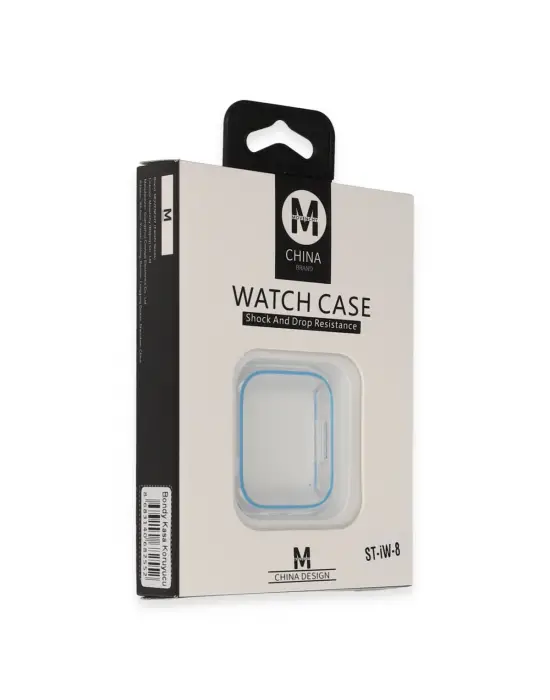 Apple Watch 45mm Bondy Kasa Koruyucu - Mavi