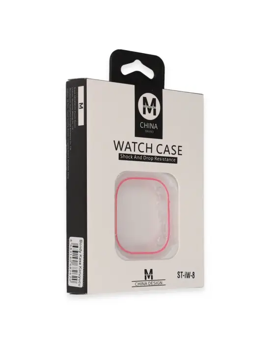 Apple Watch 45mm Bondy Kasa Koruyucu - Pembe