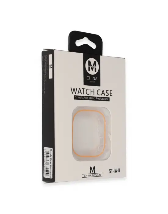 Apple Watch 45mm Bondy Kasa Koruyucu - Turuncu