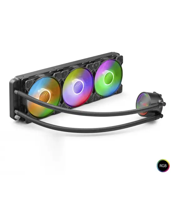 Argb Sıvı Soğutmalı İşlemci Fanı 360 Mm - Siyah ND2505
