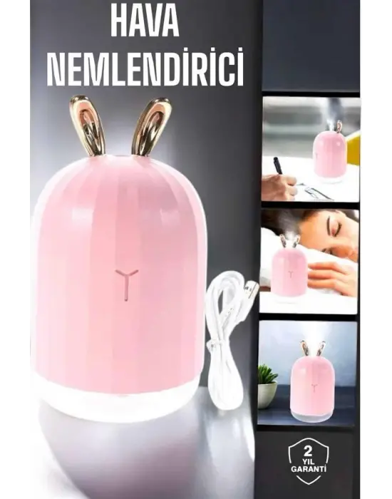 Aromaterapi Hava Temizleyici Buhar Makinesi Taşınabilir Şarjlı