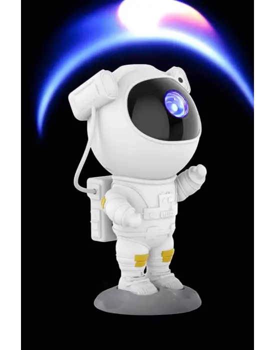 Astronot Görünümlü Projeksiyon Speaker Taşınabilir