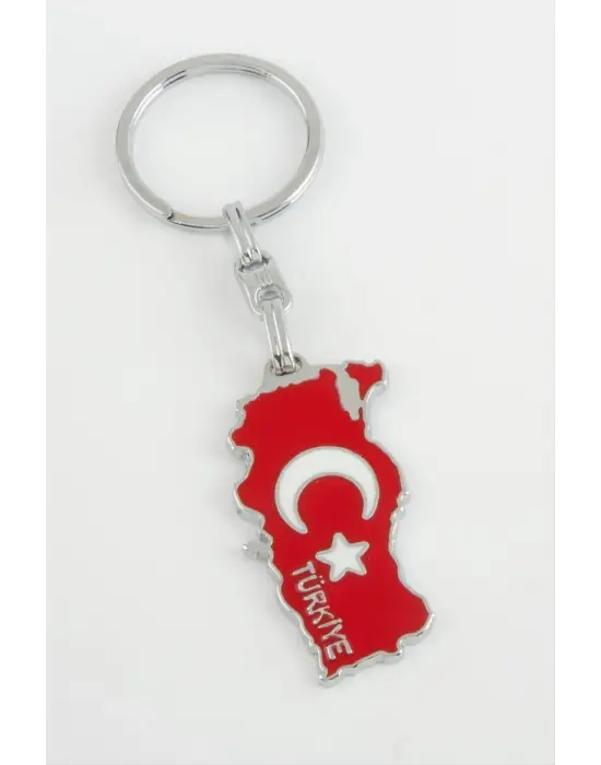 Ay Yıldız Metal Anahtarlık