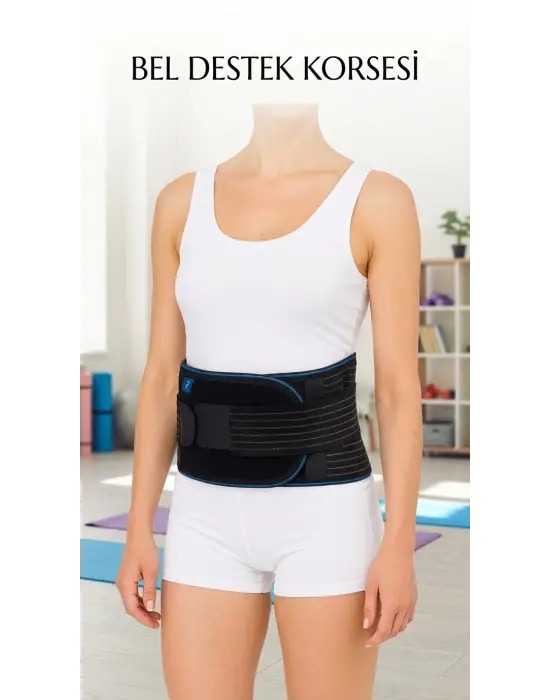 Ayarlanabilir Ortopedik Unisex Bel Destekli Çalışma Korsesi