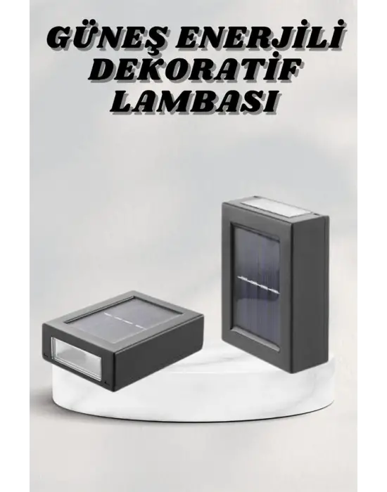 Bahçe Aydınlatması Solar Güneş Enerjili Dekoratik Led Işıklı Lamba