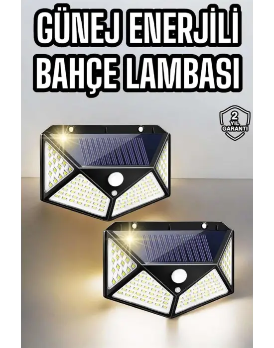 Bahçe Havuz Güneş Enerjili Solar Işıklandırma Sensörlü Bahçe Aydınlatma