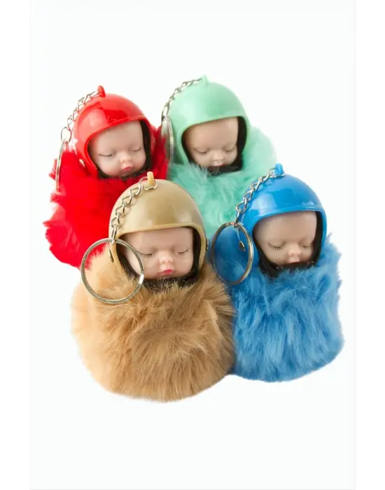 Bebek Peluş Anahtarlık 10 cm